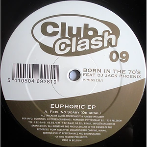 Born In The 70's Feat. DJ Jack Phoenix - Euphoric EP