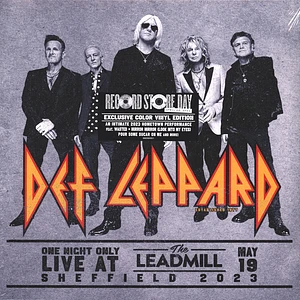 Def Leppard - Live At Leadmill Record Store Day 2024 Silver Vinyl Edition