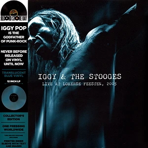 Iggy & The Stooges - Live At Lokerse Feeste Record Store Day 2024 Turquoise Vinyl Edition