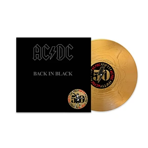AC/DC - Back In Black Gold Nugget Vinyl Edition