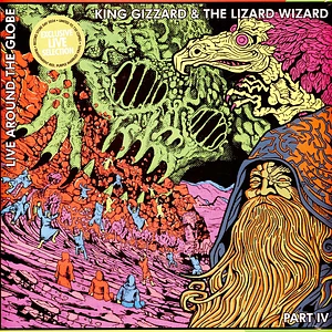 King Gizzard & The Lizard Wizard - Live Around The Globe - Part Iv Record Store Day 2024 Colored Vinyl Edition