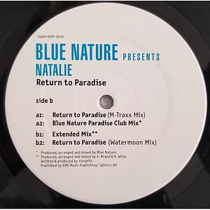 Blue Nature Presents Natalie - Return To Paradise