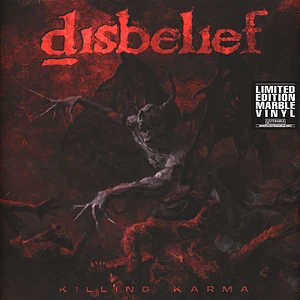 Disbelief - Killing Karma Fire Marbled Vinyl Edition