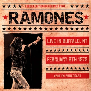 Ramones - Live In Buffalo Ny 1979 Colored Vinyl Edition
