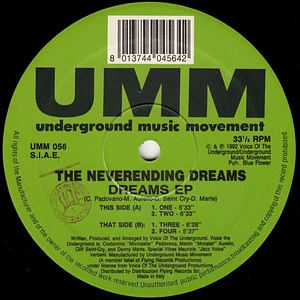 The Neverending Dreams - Dreams EP