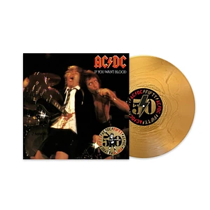 AC/DC - If You Want Blood You've Got It Gold Nugget Vinyl Edition