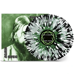 Type O Negative - Dead Again Clear Green White Black Splatter Vinyl Edition