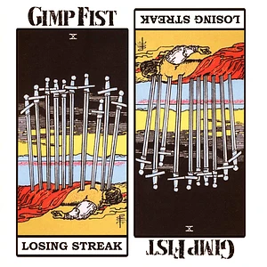 Gimp Fist - Losing Streak Clear With Red Splashes Vinyl Edition