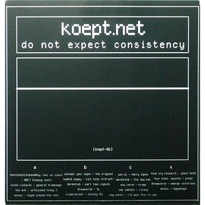 V.A. - Do Not Expect Consistency