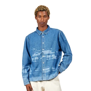 Pop Trading Company - Printed Denim Shirt