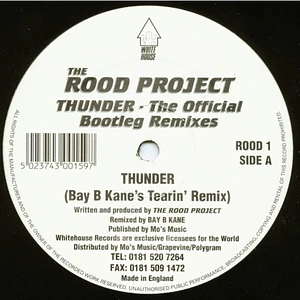 The Rood Project - Thunder - The Official Bootleg Remixes