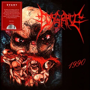 Disgrace - 1990 Transparent Red Vinyl Edition