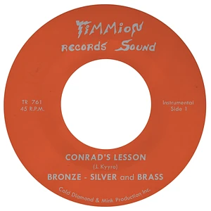 Bronze, Silver & Brass - Conrad's Lesson Black Vinyl Edition