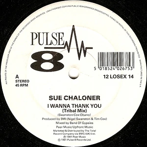 Sue Chaloner - I Wanna Thank You