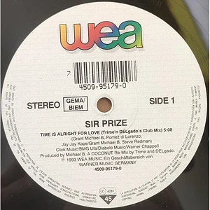 Sir Prize - Time Is Alright For Love (Remix)