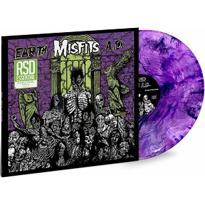 Misfits - Earth A.D. / Wolfs Blood Purple Swirl Vinyl Edition
