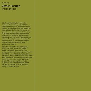 James Tenney - Postal Pieces