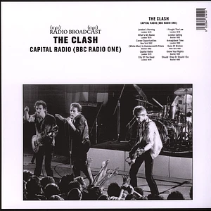 The Clash - Capital Radio (Bbc Radio One)