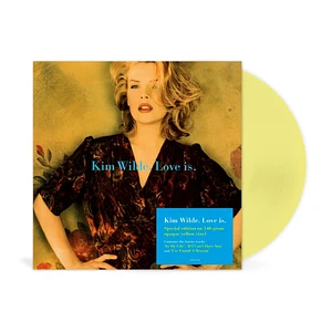 Kim Wilde - Love Is Opaque Yellow Vinyl