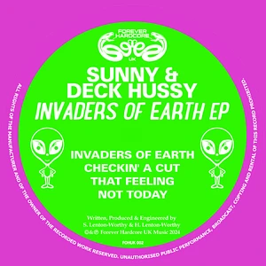 Sunny & Deck Hussy - Invades Of Earth EP