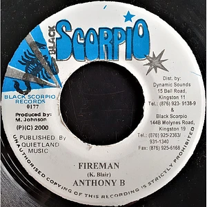 Anthony B - Fireman