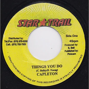 Capleton - Things You Do