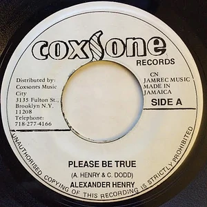 Alexander Henry - Please Be True