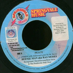 Beenie Man aka Ras Moses - Peace