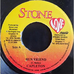 Capleton - Bun Friend