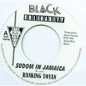 Toyan - Sodom In Jamaica