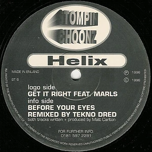 Helix - Get It Right / Before Your Eyes (Remix)