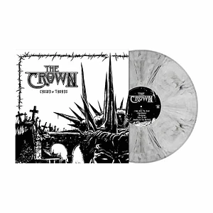 The Crown - Crown Of Thorns White Black Marbled Vinyl Edition