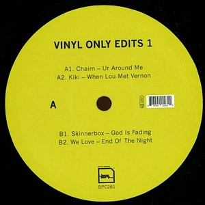 V.A. - Vinyl Only Edits 1