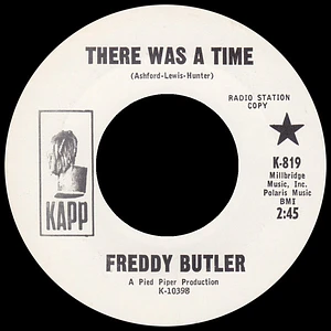 Freddy Butler - There Was A Time