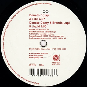 Donato Dozzy & Brando Lupi - Solid / Liquid