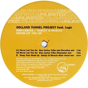 Holland Tunnel Project Feat. Lugo - Never Let You Go / Keep Your Head Up (Don Carlos / Harley & Muscle Remixes)