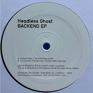 Headless Ghost - Backend EP