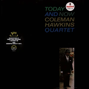 Coleman Hawkins Quartet - Today And Now Verve By Request