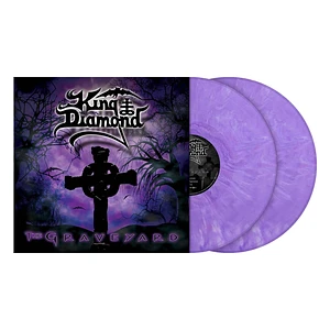 King Diamond - The Graveyard Purple Red White Marbled Vinyl Edition