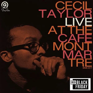 Cecil Taylor - Live At The Cafe Montmartre Black Friday Record Store Day 2024 Edition