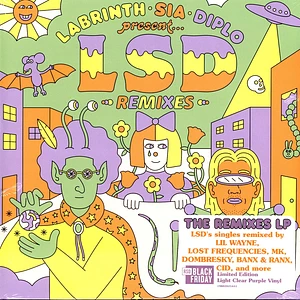 Lsd (Labrinth, Sia And Diplo) - Labrinth, Sia & Diplo Presents... Lsd (The Remixes) Black Friday Record Store Day 2024 Purple Vinyl Edition