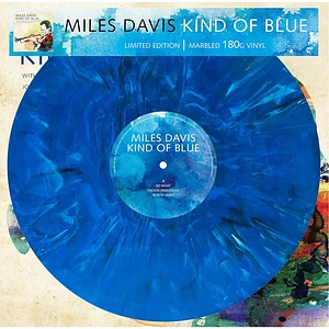 Miles Davis - Kind Of Blue Aqua Blue Marbled Vinyl Edition