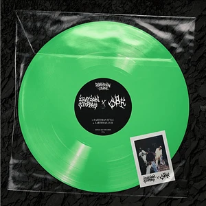 O.B.F X Iration Steppas - Earthman Style / Revelation Time Neon Green Vinyl Edition