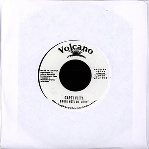 Barrington Levy / Roots Radics Band - Captivity / Version (Same Take 5 Melody But Different Riddim)