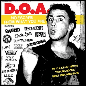 V.A. - D.O.A. - No Escape From What You Are Red Vinyl Edition