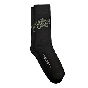 Johnny Cash - Text Logo Ankle Socks