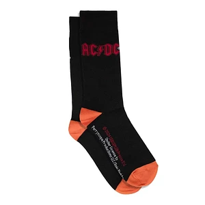 AC/DC - Red Logo Ankle Socks