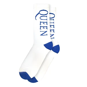 Queen - Blue Logo Terry Socks