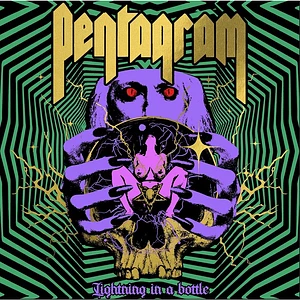 Pentagram - Lightning In A Bottle 2lp Deluxe Splattered Neon Green-Black-Yellow Vinyl Edition