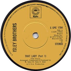 The Isley Brothers - That Lady